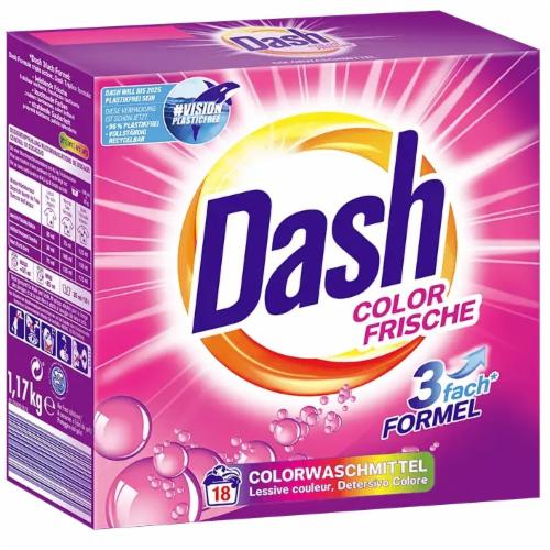 Порошок для стирки Dash Color Frische 18 WA 1,17 кг (30826658)
