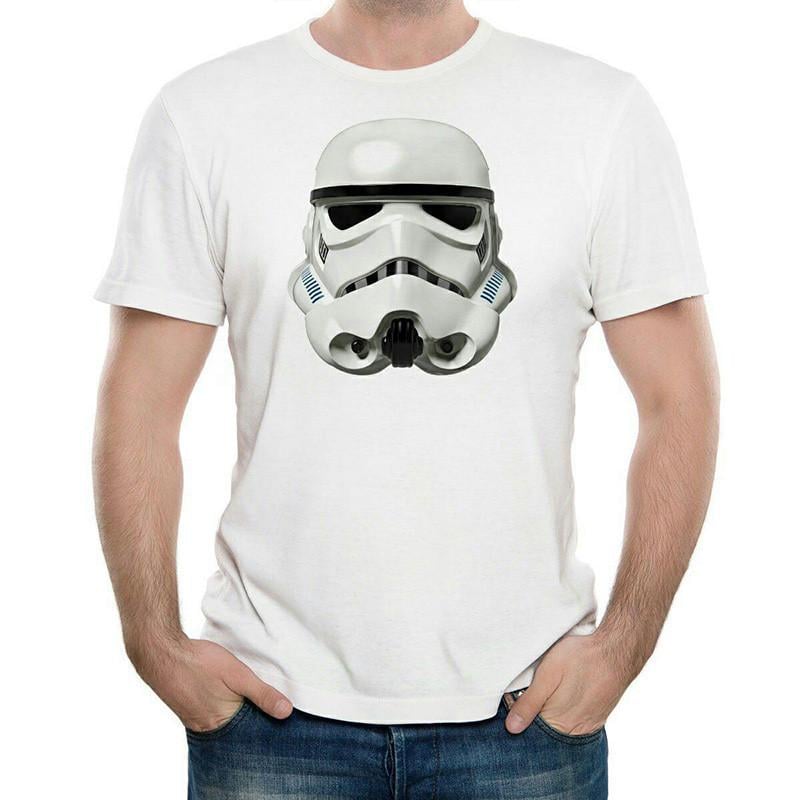 Футболка чоловіча Шолом Штурмовика зі Зіркових воєн S Білий (ts-112019-03_S)