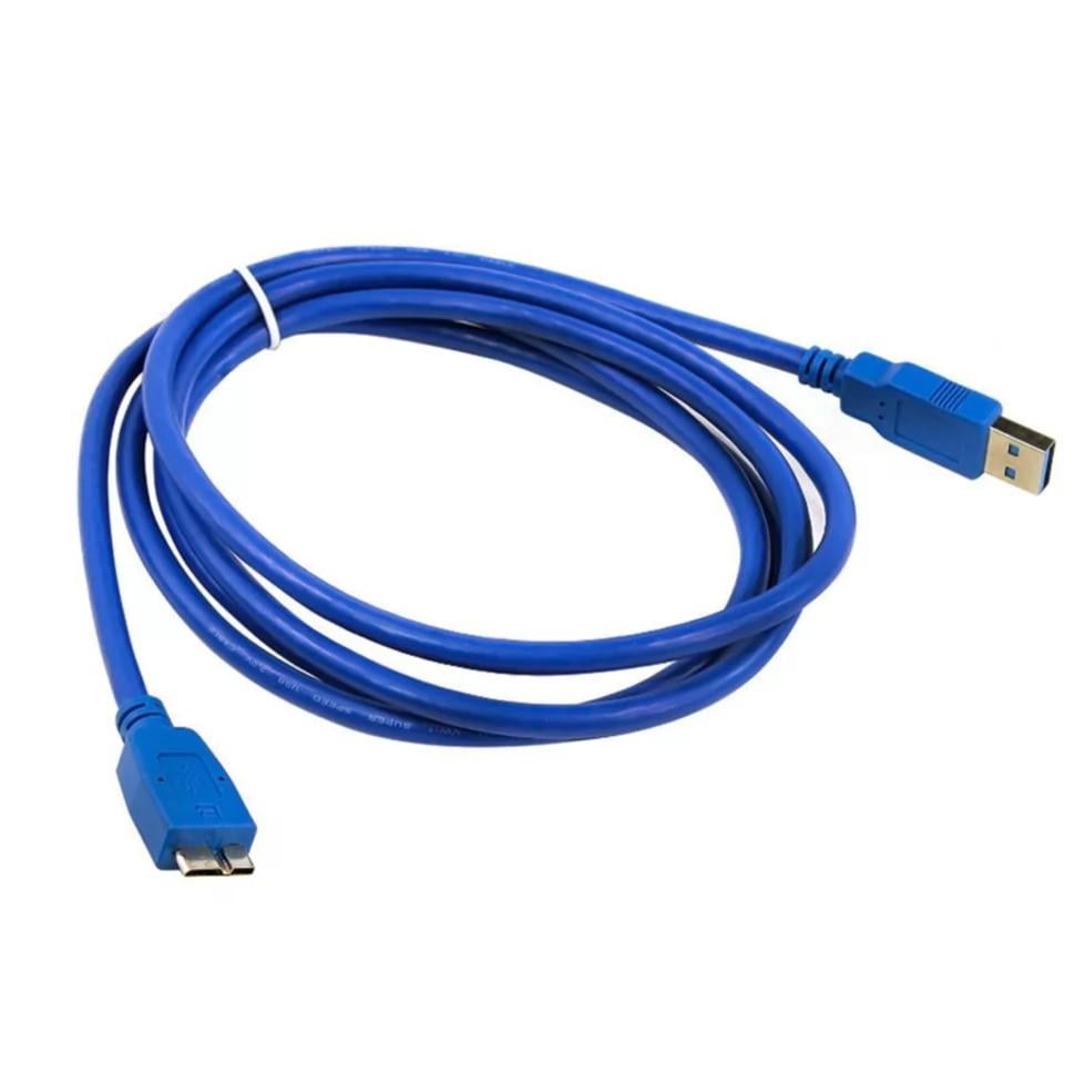 Кабель USB AM to Micro USB 0,8 м Синий (11879284)