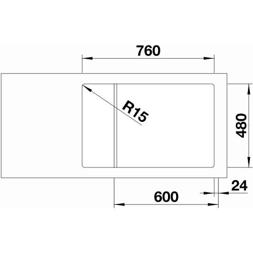 Мойка кухонная Blanco LEMIS XL 6 S-IF Compact (525111) - фото 3 Мойка кухонная Blanco LEMIS XL 6 S-IF Compact (525111) - фото 3
