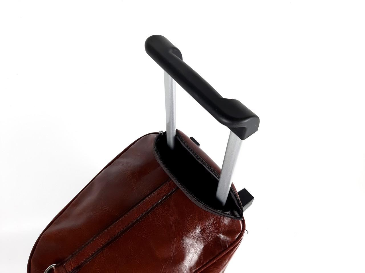 Сумка на колесах Sky travel 50х3420 см Коричневий (1348424603) - фото 5