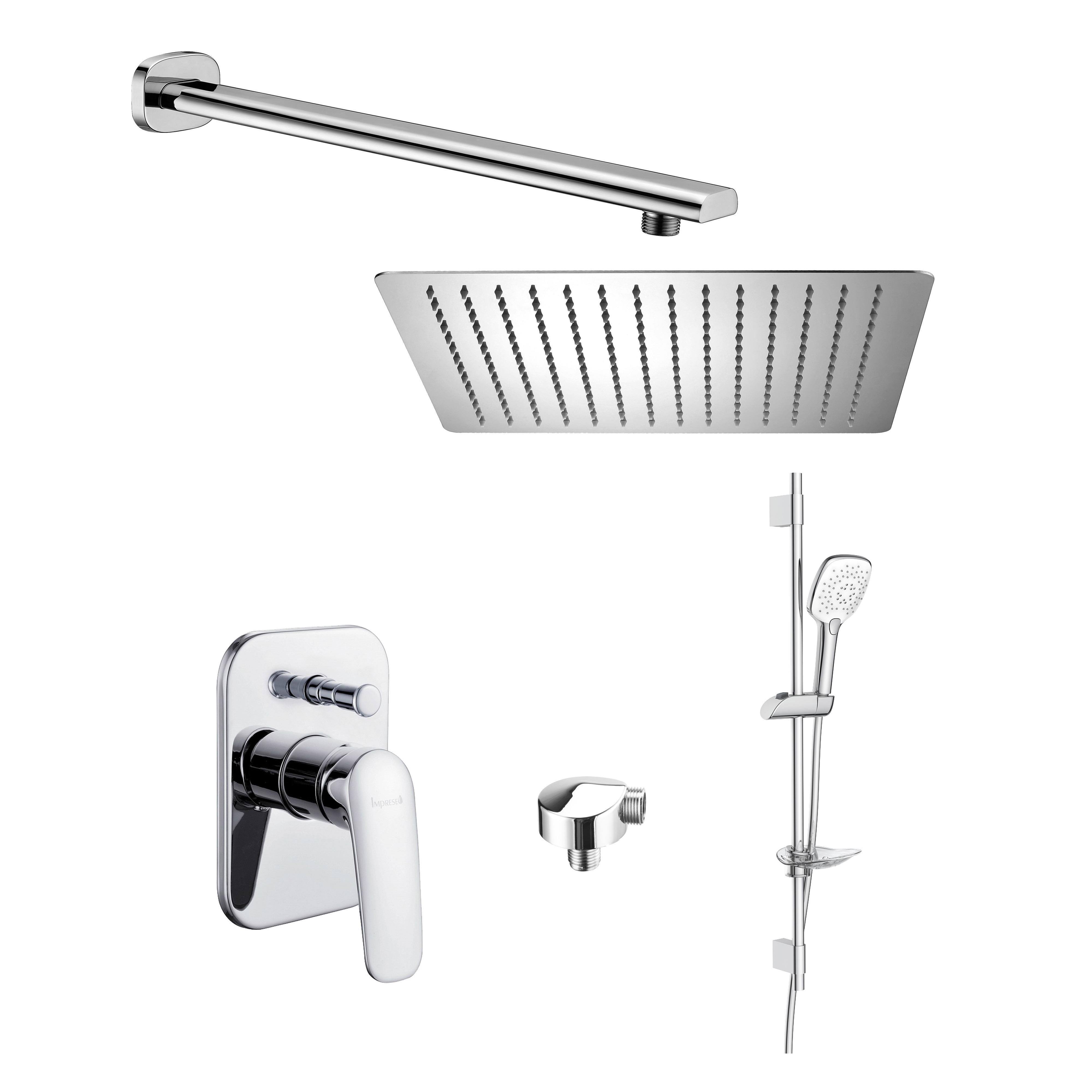Душевая система скрытого монтажа Imprese PRAHA SQ400SS2/8001073/SH01-400B/VR-10030Z/HC01 Хром (ANT-87549) Душевая система скрытого монтажа Imprese PRAHA SQ400SS2/8001073/SH01-400B/VR-10030Z/HC01 Хром (ANT-87549)