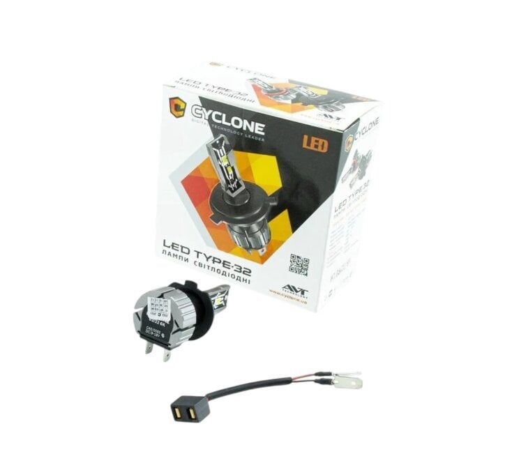 Лампа LED CYCLONE H7 12V 15W Type 32 6000K 4800L (type 32 LED H7)