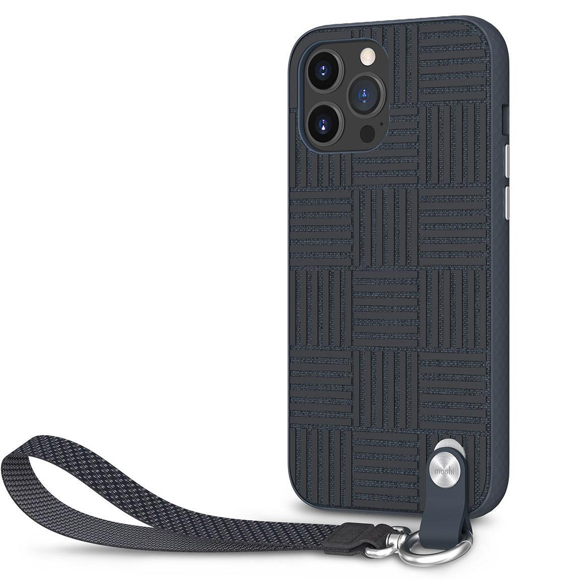 Чохол-накладка Moshi Altra Slim Hardshell Case with Wrist Strap iPhone 13 Pro Max, Midnight Blue (99MO117534)