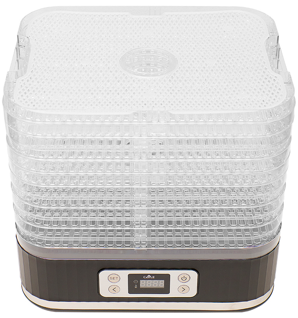 Сушарка для фруктів CASTLE CFD-01B (дисплей, прямокутна) - фото 4 Сушарка для фруктів CASTLE CFD-01B (дисплей, прямокутна) - фото 4