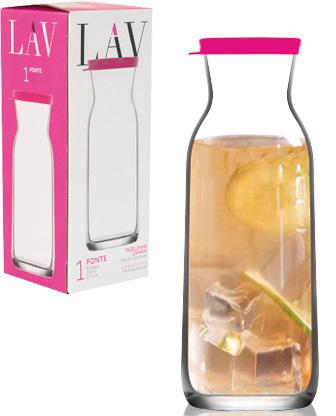Графин карафа LAV Aland 700 мл стеклянный с крышкой (ST-7-040) - фото 2