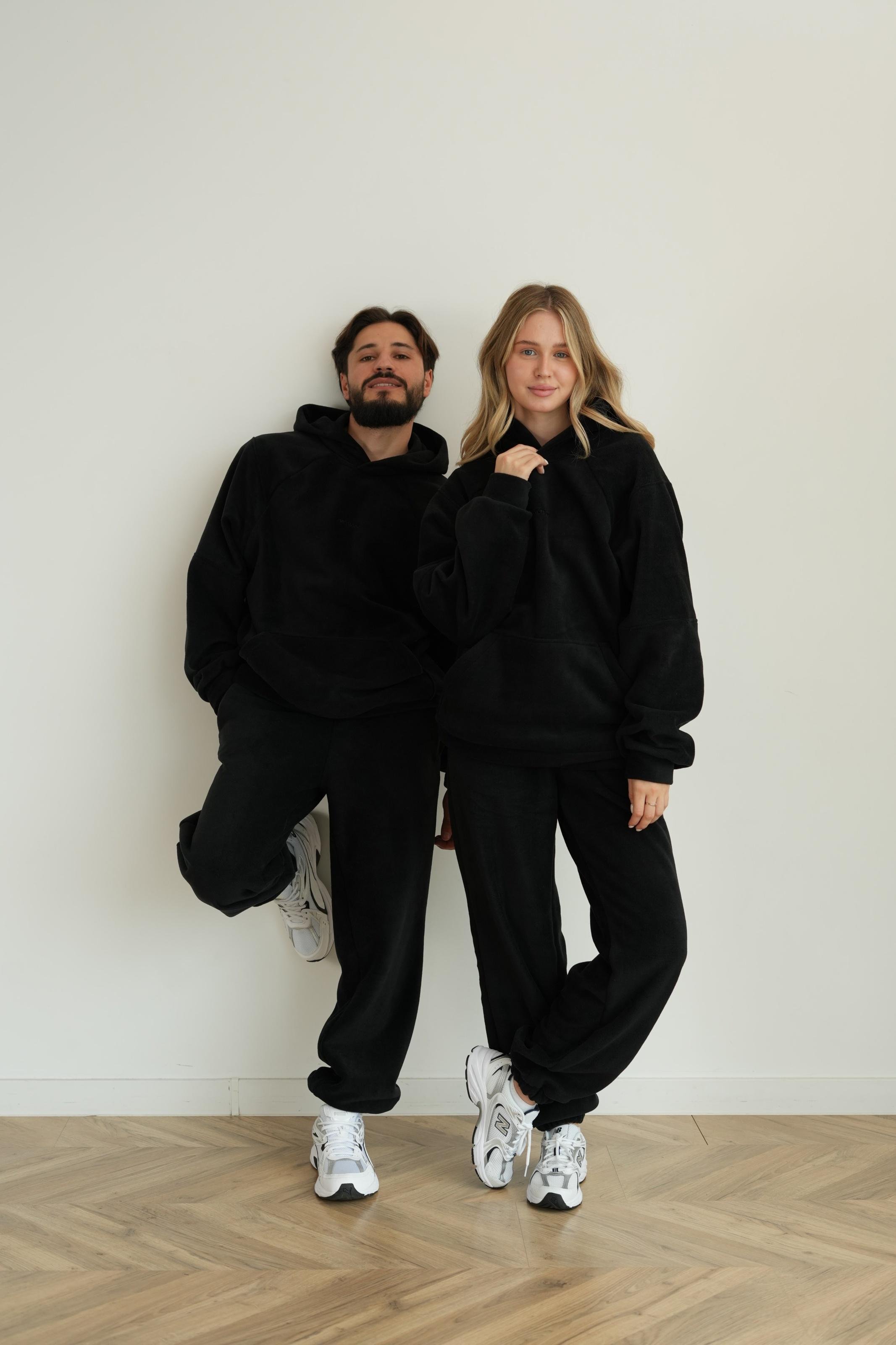 Костюм мужской флисовый BASE 3XL Черный (10201XXXLm) - фото 5