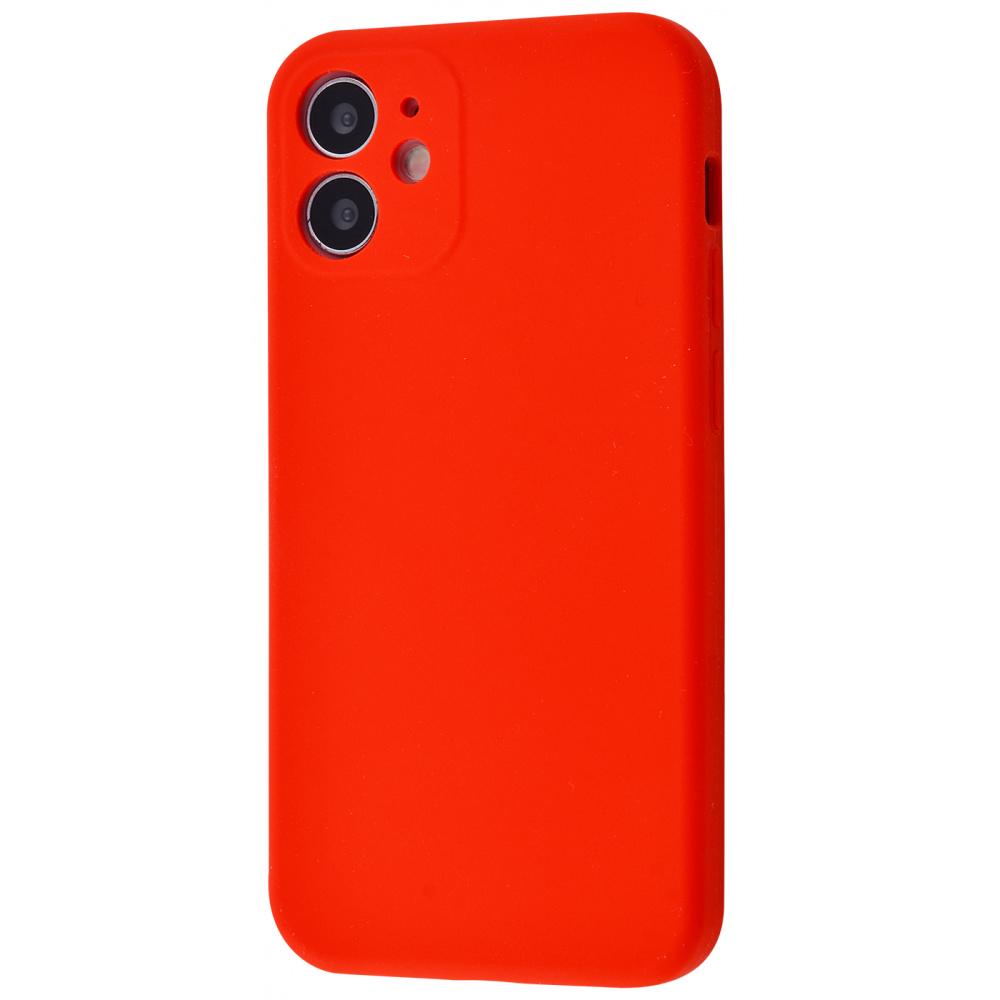 Чохол Baseus Liquid Silica Gel Protective case для iPhone 12 mini Bright-red