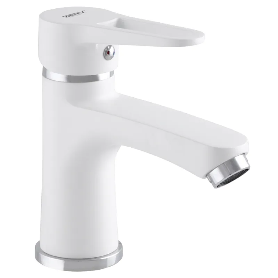 Смеситель для умывальника Zerix PUD1 046 White (ZX2796) Смеситель для умывальника Zerix PUD1 046 White (ZX2796)