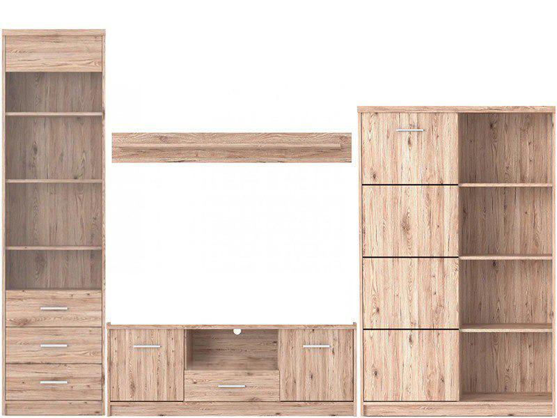 Гостиная комплект Gerbor Шанталь Дуб сан-ремо светлый (48788)