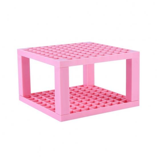 Подставка для кистей и канцелярии Artists Organization Rack 48 ячеек 27x17x9 см Pink (124577)