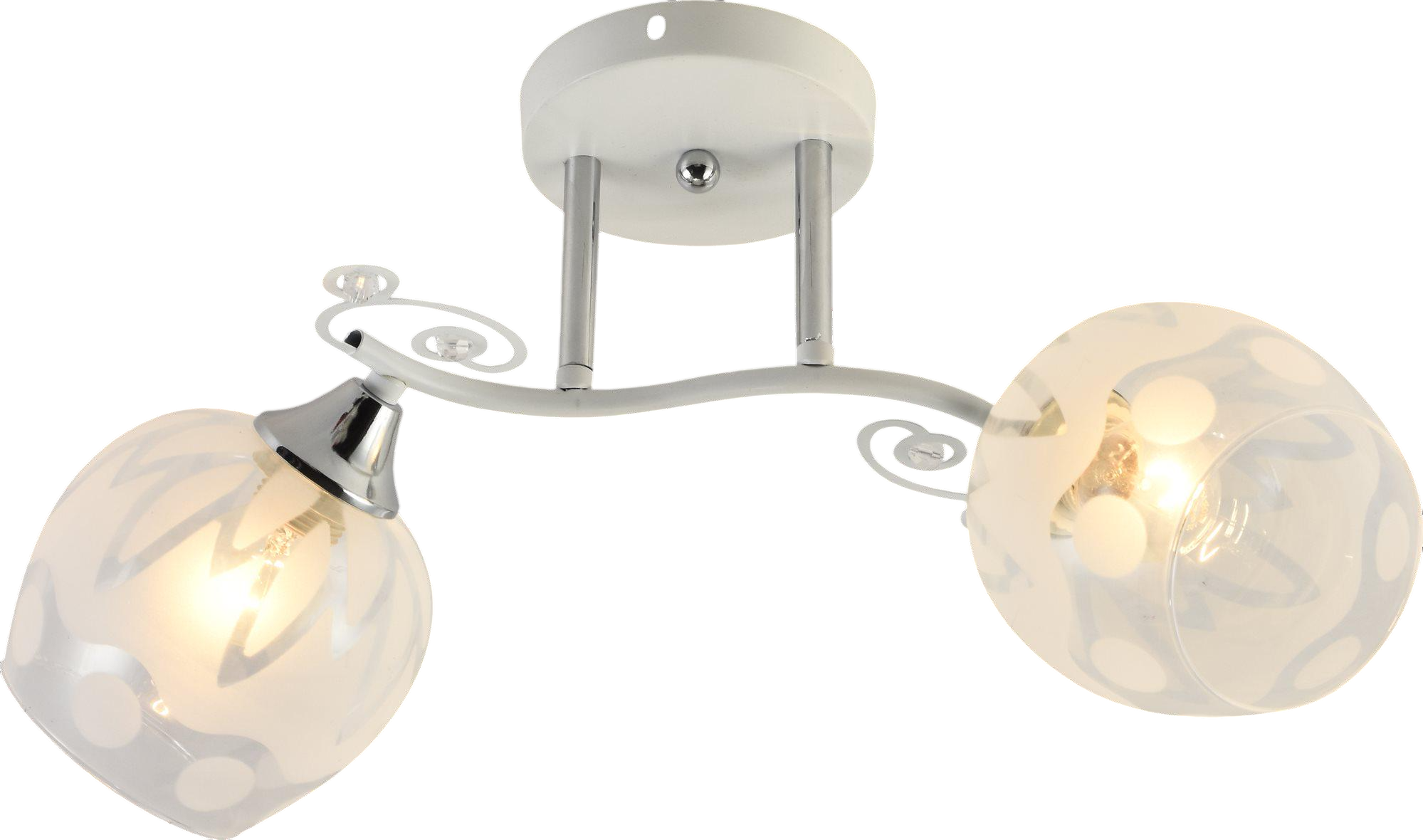 Люстра декоративная Interees IS XA1435B-2 WH+CR