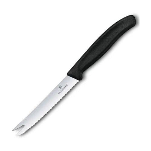 Кухонный нож Victorinox SwissClassic Cheese&Sausage 11 см Black (Vx67863)