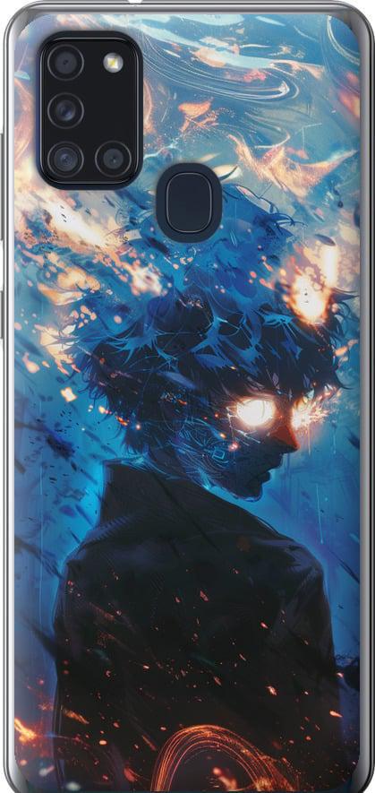 Чехол на Samsung Galaxy A21s A217F Сатору Годжо (6129t-1943-42517)