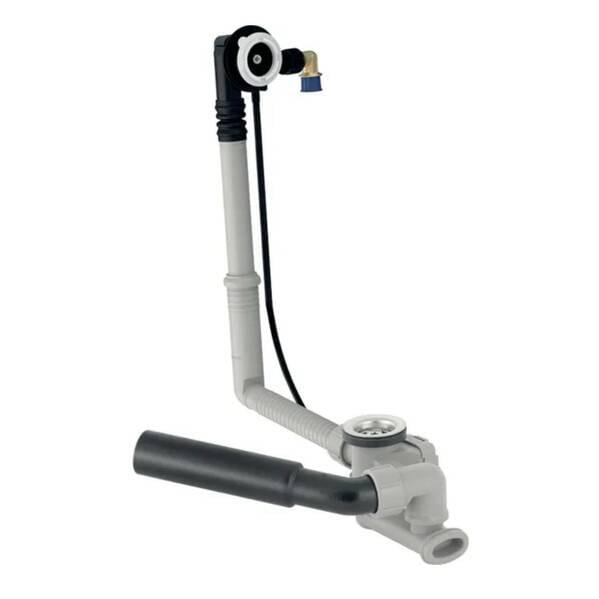 Злив-перелив для ванни Geberit 150.700.00.6 з поворотним механізмом та впускним штуцером d52 26 см