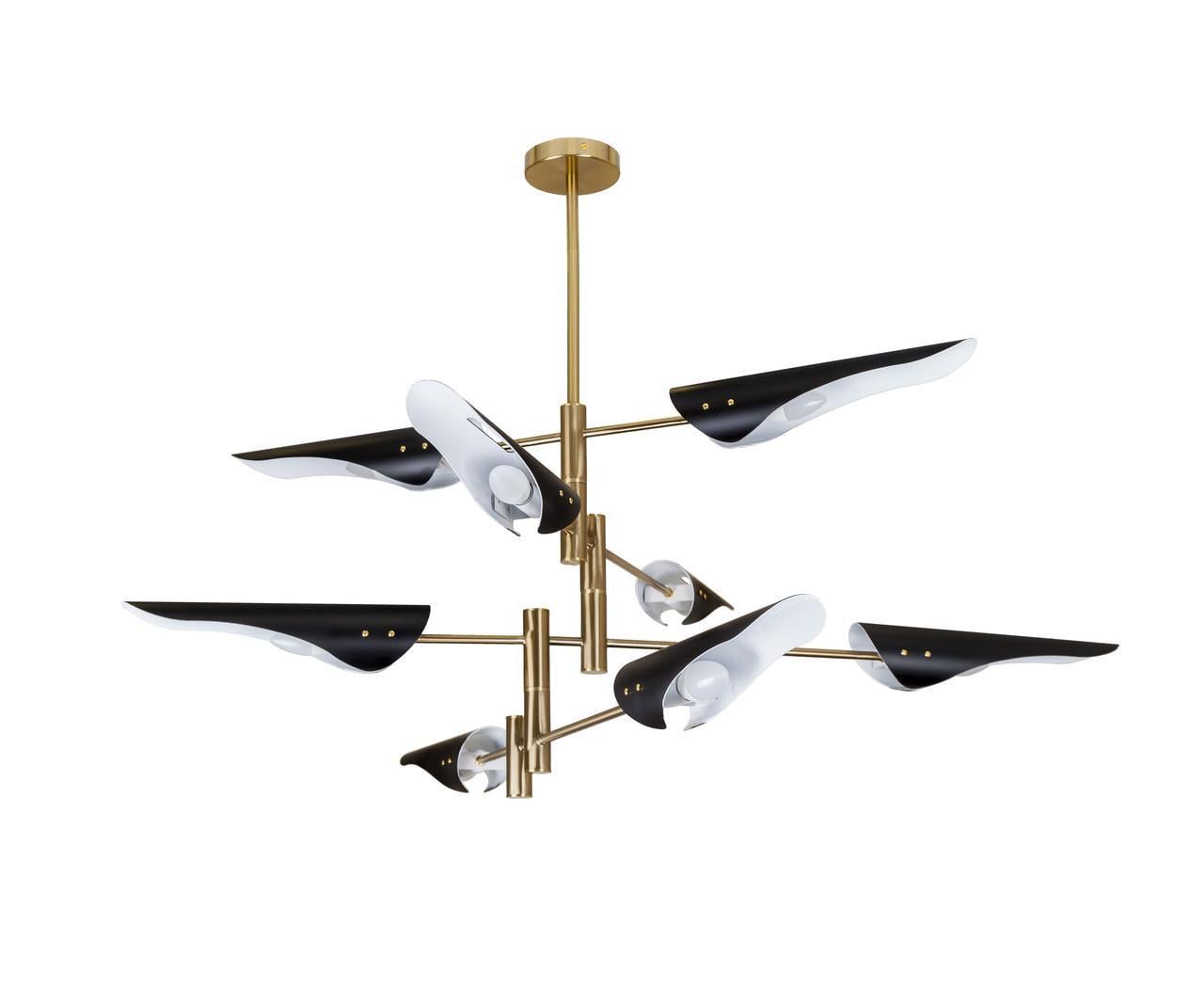 Люстра 761V1019-8 BK (2422752222) Люстра 761V1019-8 BK (2422752222)