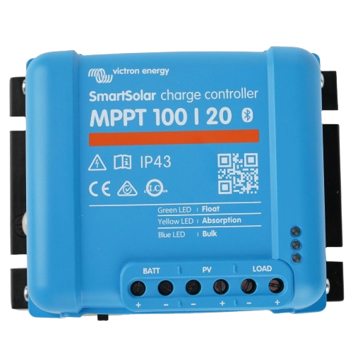 Контроллер заряда солнечной батареи Victron Energy SmartSolar MPPT 100/20 12/24/48V 20A VE.Direct Bluetooth Blue (27917996)