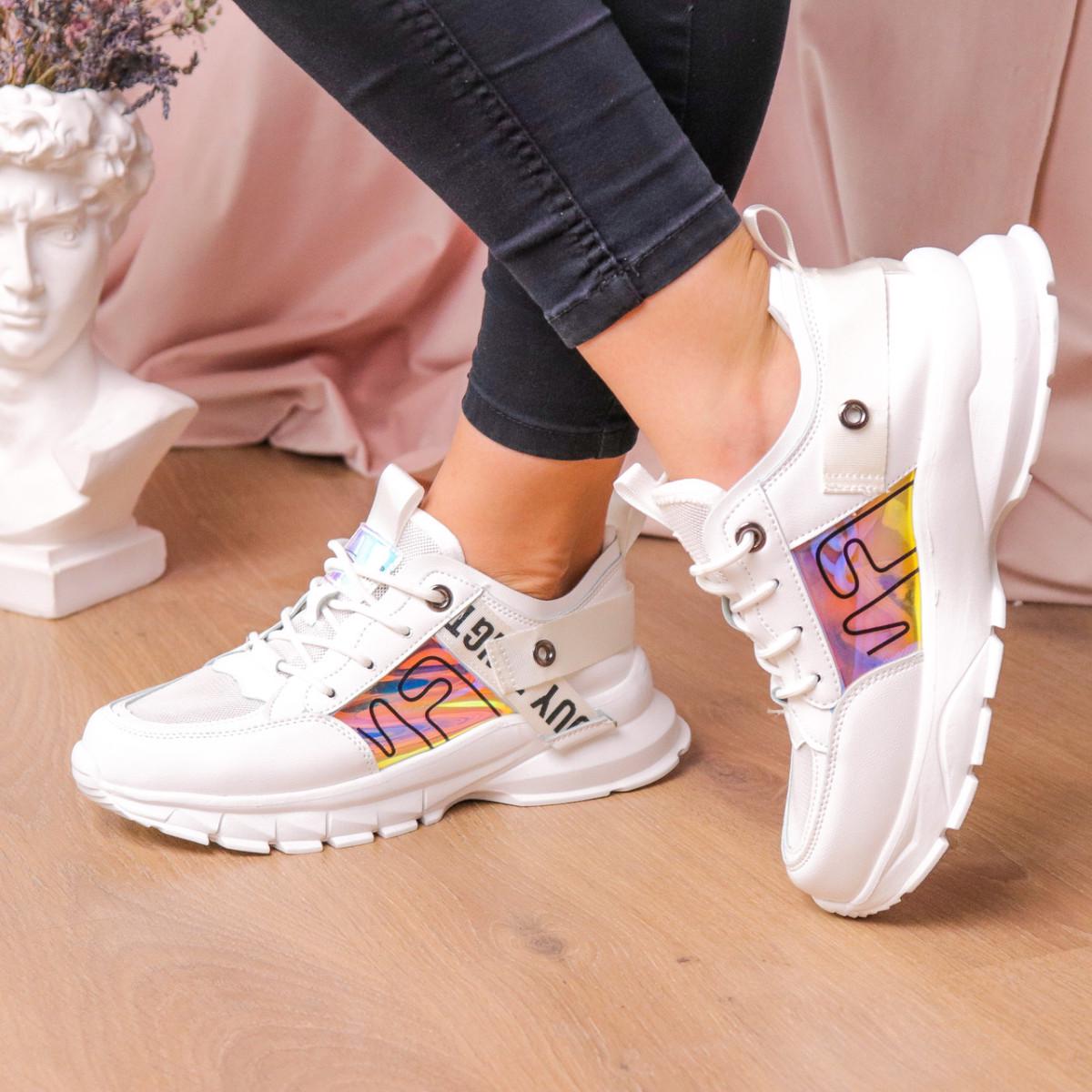 Кроссовки женские Fashion р. 39 25,5 см Белый (1529)