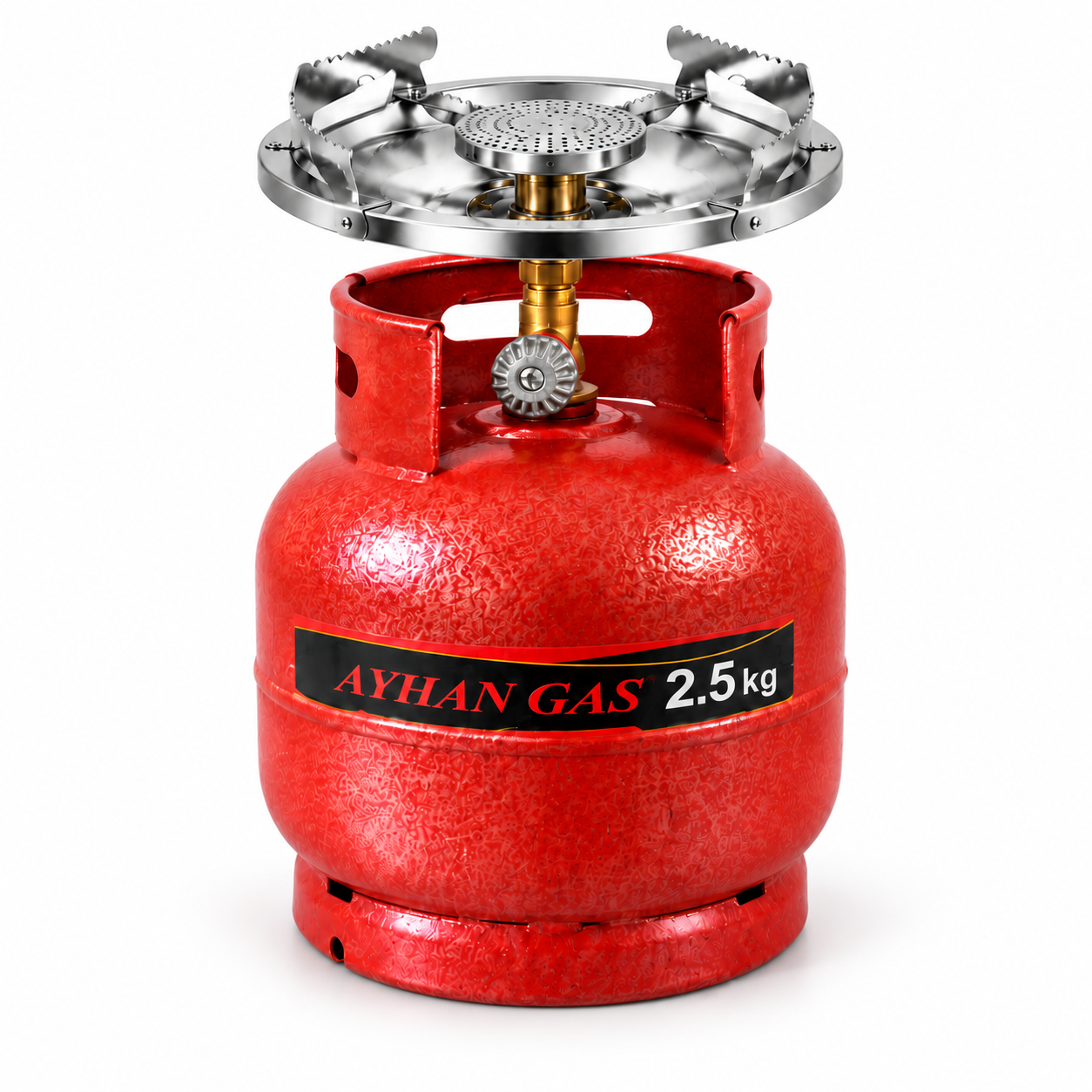 Баллон газовый AYHAN GAS с горелкой-плиткой 5 л (NEW-02)
