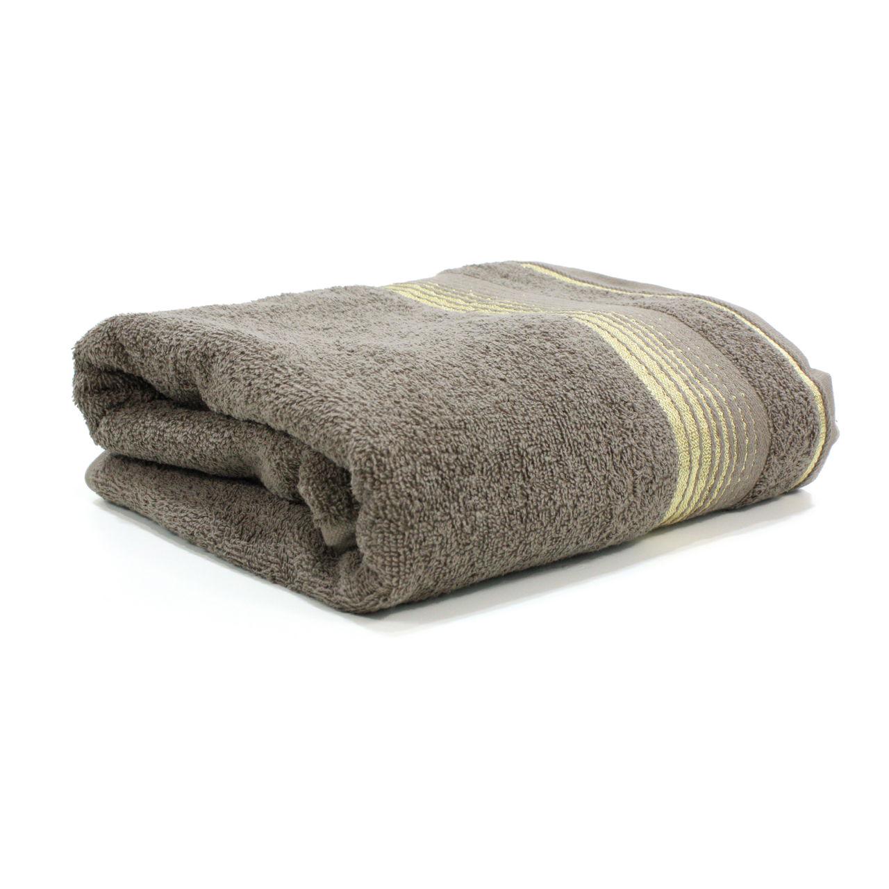 Рушник махровий ОЕ0004 GOLD 50х90 см Коричневий (161648) - фото 2 Рушник махровий ОЕ0004 GOLD 50х90 см Коричневий (161648) - фото 2