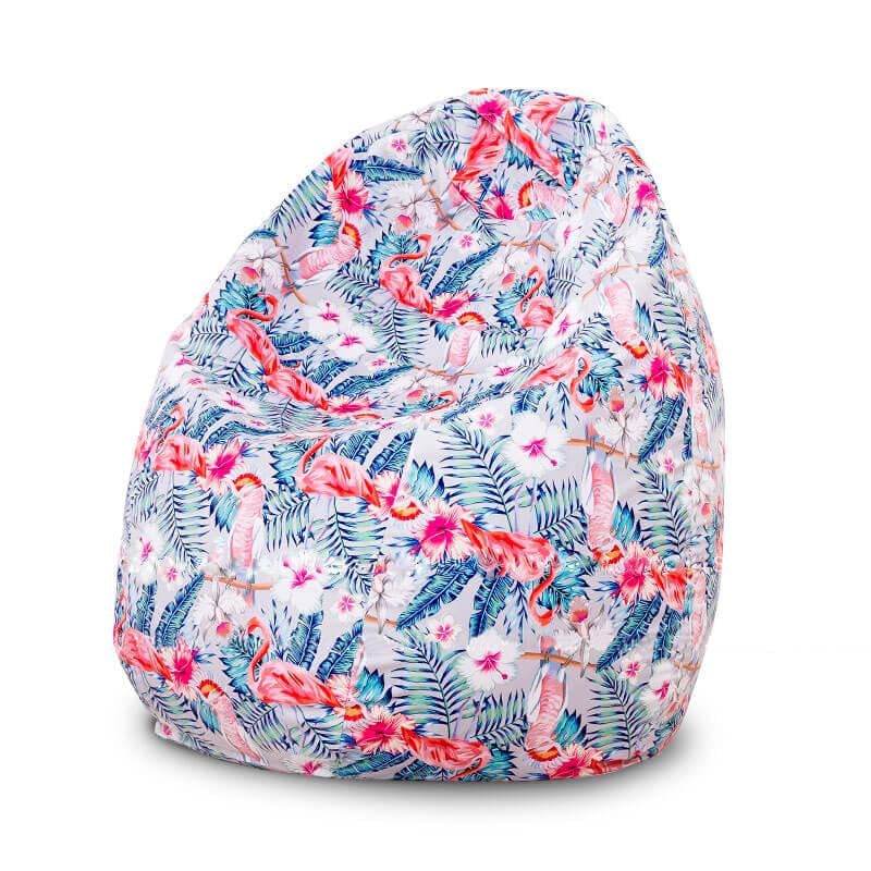 Кресло-мешок SanchoBAG Груша L 130x90 см Принт 529 (kmg1003-1-L-17)