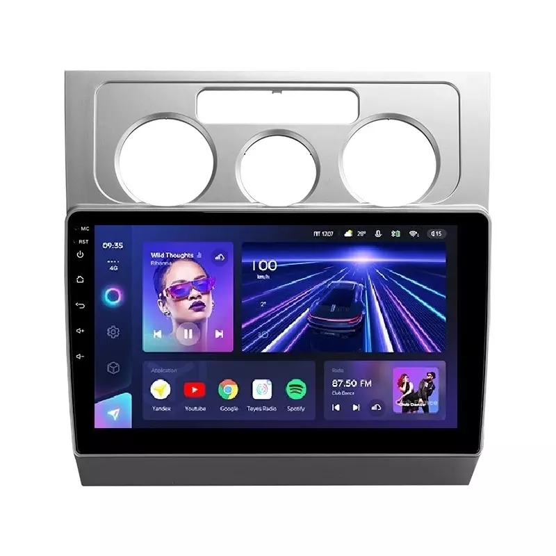 Автомагнитола штатная Teyes CC3 для Volkswagen Touran 1 2003-2010 Android C3 4/64G Wi-Fi/4G вариант F1