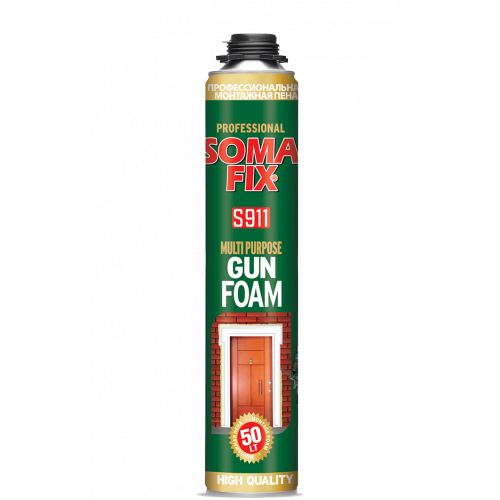 Пена монтажная Soma Fix S911 профессиональная всесезонная 750 мл (61874008)