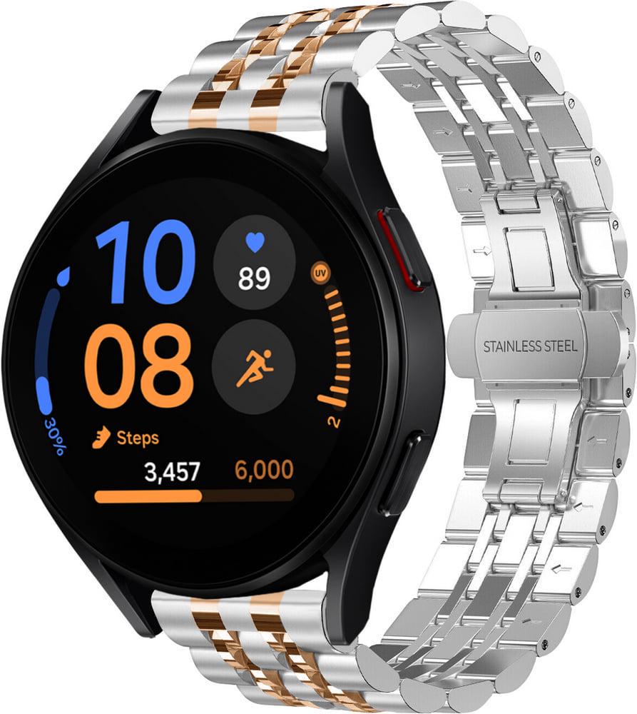 Браслет металевий Spinye Line для Galaxy Watch FE 40 мм Silver Rose (39321-68) Браслет металевий Spinye Line для Galaxy Watch FE 40 мм Silver Rose (39321-68)