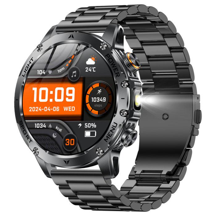 Смарт-годинник UWatch Smart Power Ultra Black Steel (2052) - фото 5 Смарт-годинник UWatch Smart Power Ultra Black Steel (2052) - фото 5