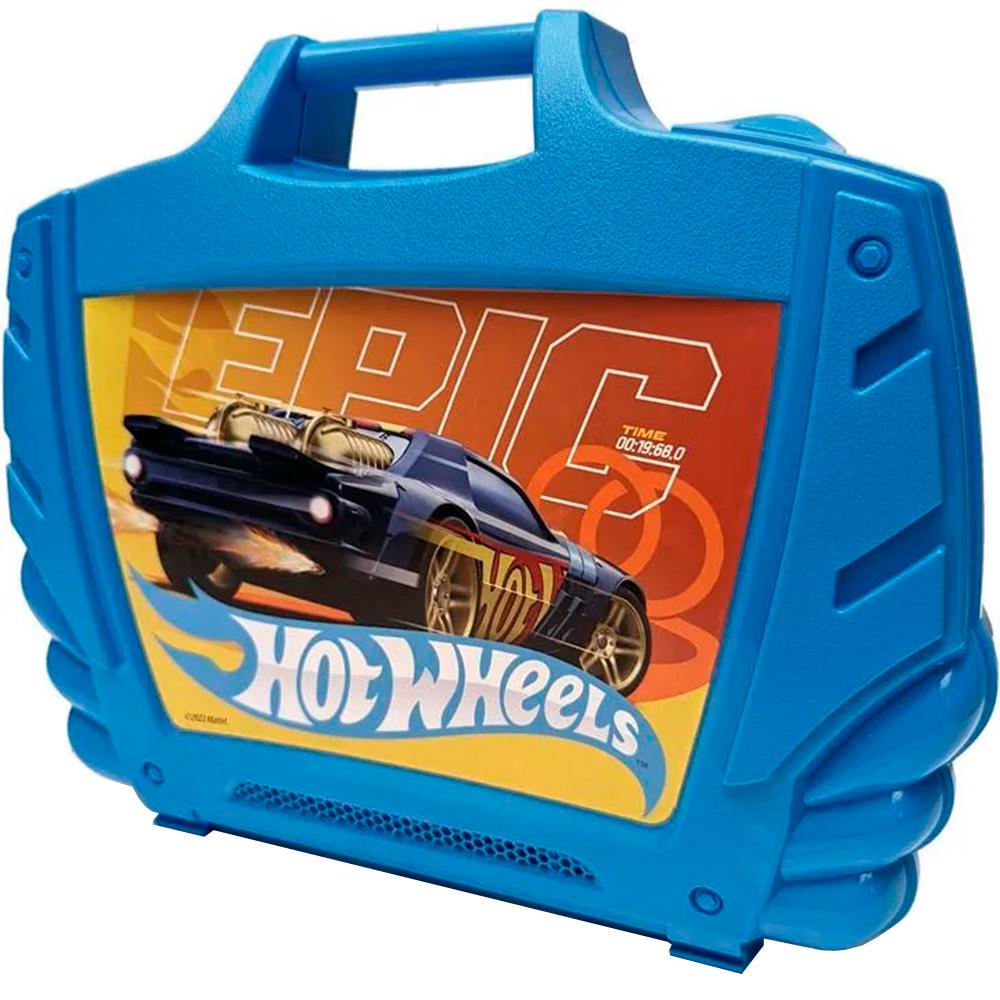 Гаражный кейс для машинок Hot Wheels Синий (HWCC16-3) Гаражный кейс для машинок Hot Wheels Синий (HWCC16-3)