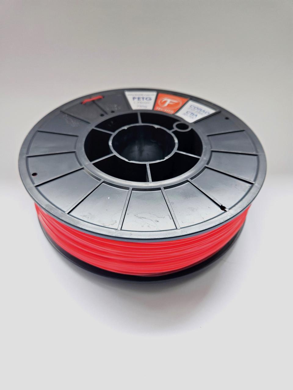 Нить для 3D печати PETG Techfil марка 074 1,75 мм Красный - фото 4 Нить для 3D печати PETG Techfil марка 074 1,75 мм Красный - фото 4
