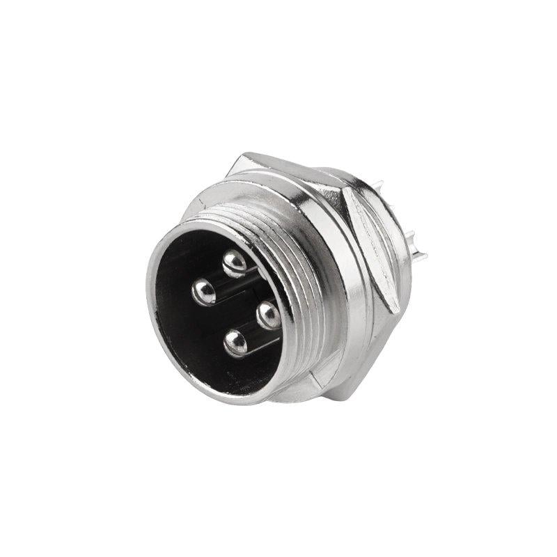 Разъем GX20 4pin штекер (A709011)