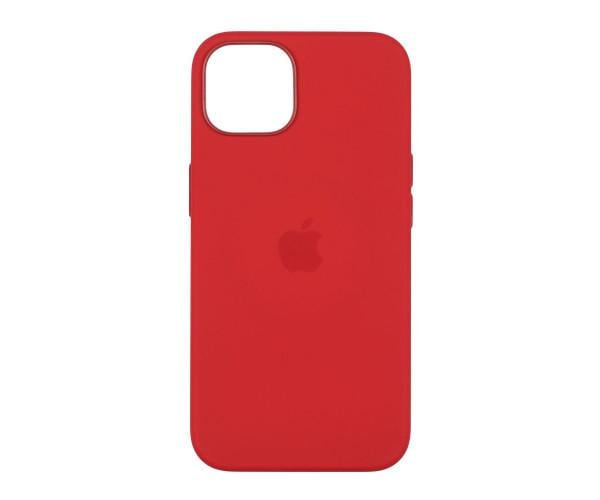 Чохол-накладка Silicone+MagSafe для Apple iPhone 13 07.Red