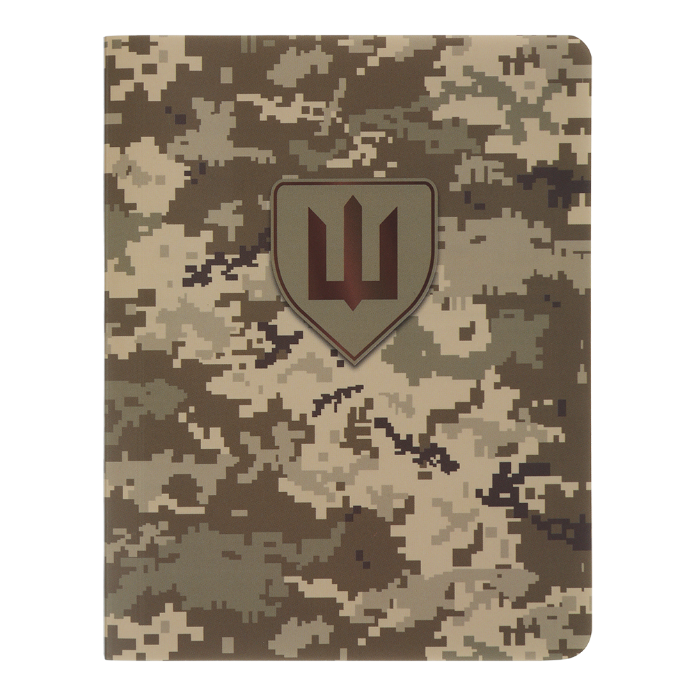 Блокнот Buromax MILITARY А6 64 листов с обложкой из синтетического камня (BM.296190-04)