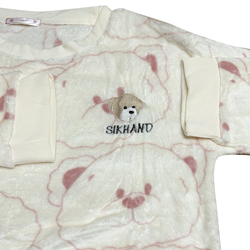 Пижама женская 301 Bear XL White/Pink (675408c03d47575618588ccb) - фото 4 Пижама женская 301 Bear XL White/Pink (675408c03d47575618588ccb) - фото 4