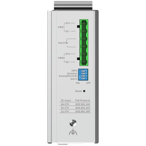 Коммутатор управляемый Ruijie Reyee RG-NIS2100-8GT2SFP-HP Silver/Black (27918568) - фото 3 Коммутатор управляемый Ruijie Reyee RG-NIS2100-8GT2SFP-HP Silver/Black (27918568) - фото 3