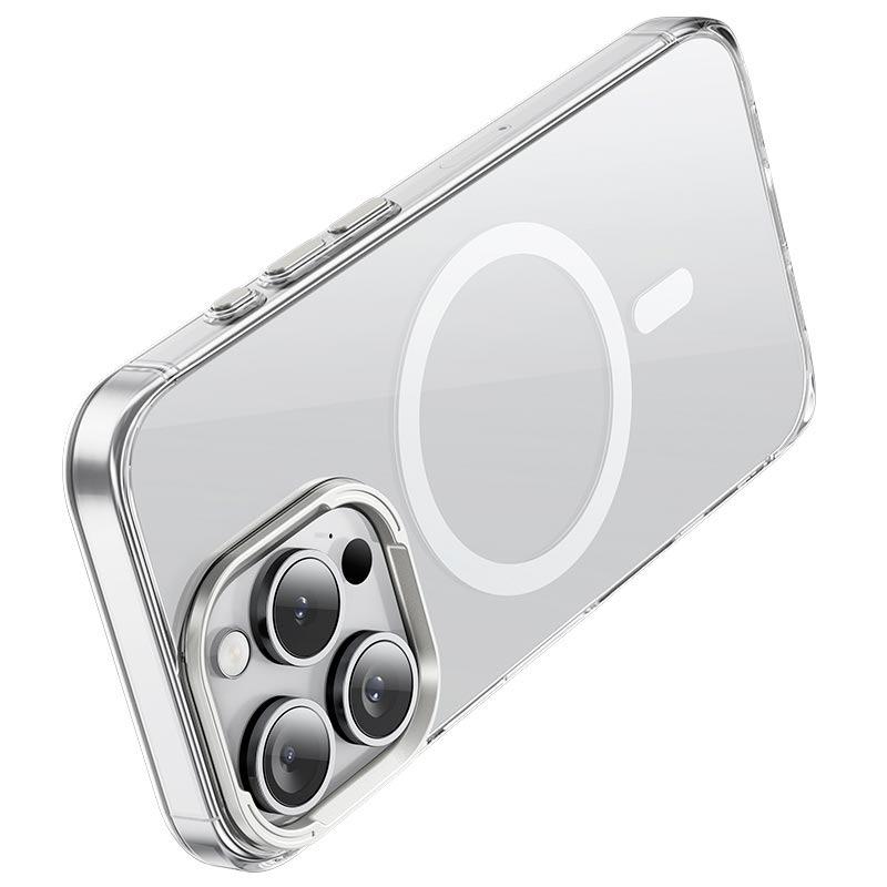 Чохол HOCO для iPhone 16 Pro Max (Vip Magnetic Protective Case AS11, прозорий) - фото 2 Чохол HOCO для iPhone 16 Pro Max (Vip Magnetic Protective Case AS11, прозорий) - фото 2