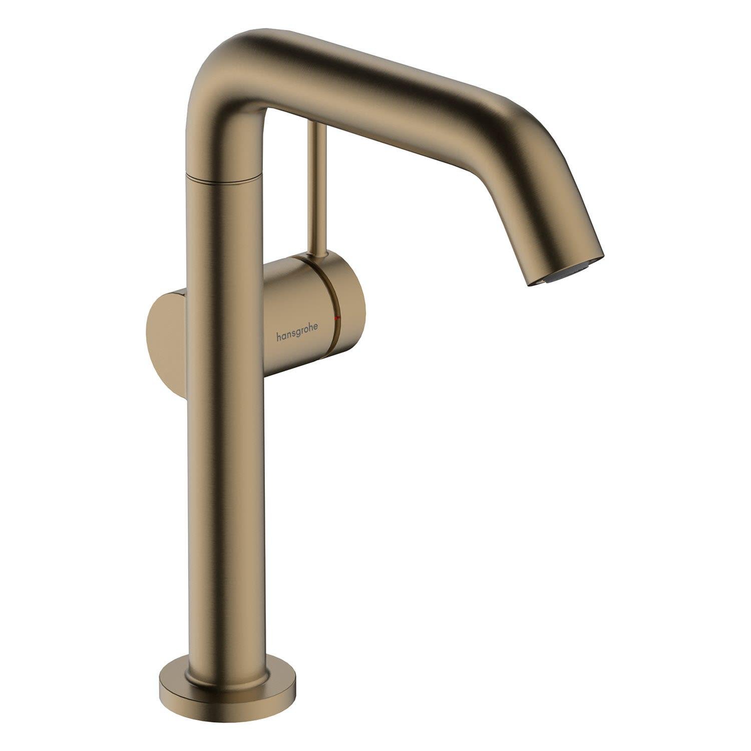 Смеситель для умывальника Hansgrohe Tecturis S CoolStart EcoSmart+ 73360140 Бронзовый (226662)