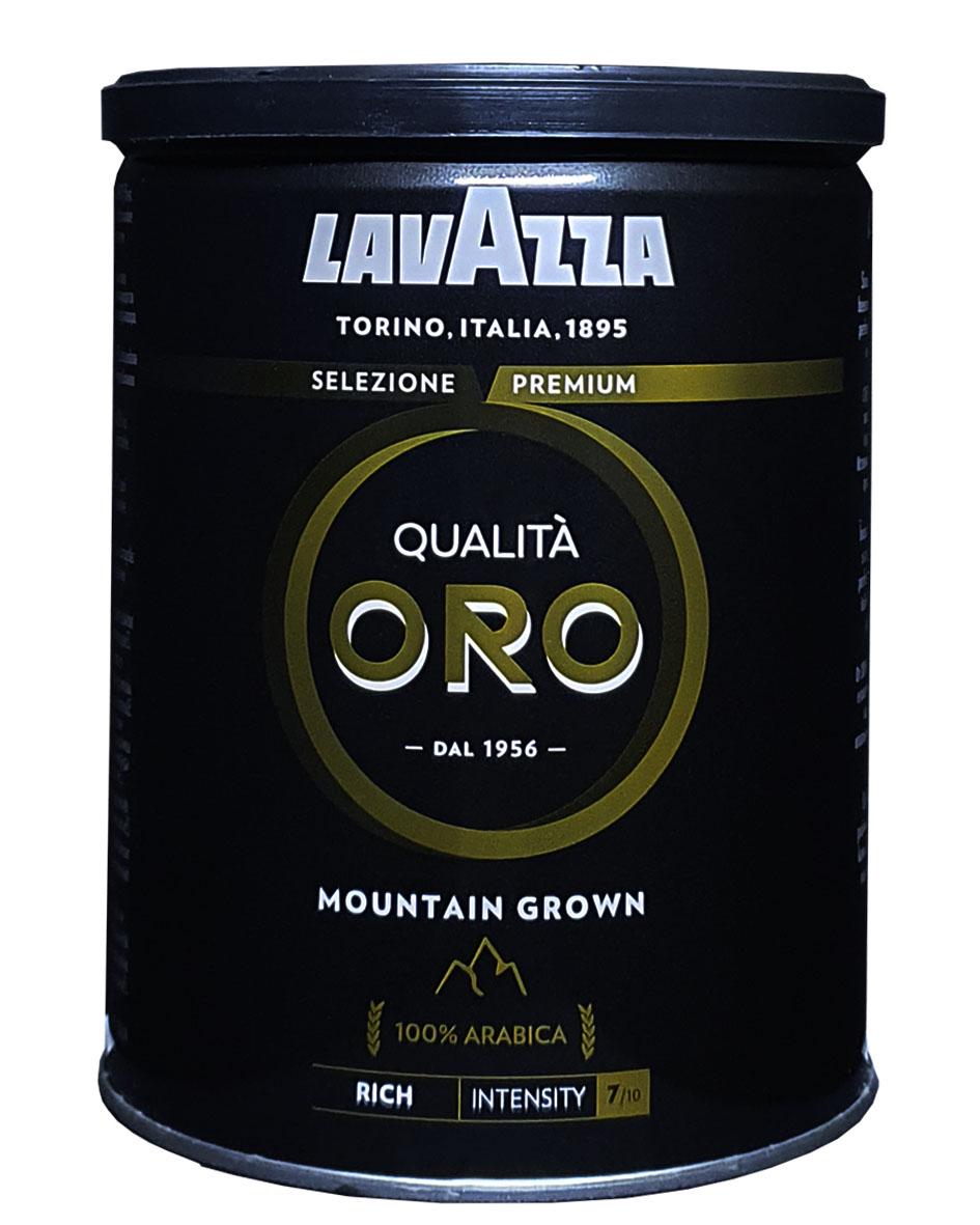 Кофе Lavazza Qualita Oro Mountain Grown молотый в металлической банке 250 г (55355)
