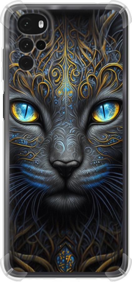 Чохол на Motorola G22 Кішка (5548sp-2681-42517)