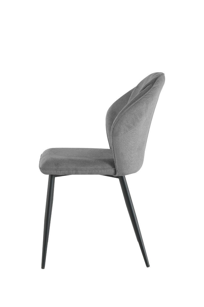 Стул кухонный тканевый NEIL Серый (26855019) - фото 3 Стул кухонный тканевый NEIL Серый (26855019) - фото 3