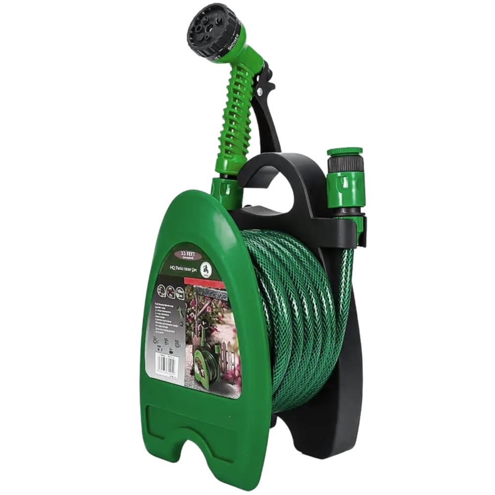 Шланг для полива с катушкой/пистолетом 7 режимов 10 м (07101)