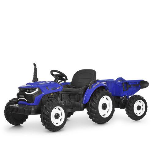 Дитячий електротрактор M 6260EBLR-4 24V Синій