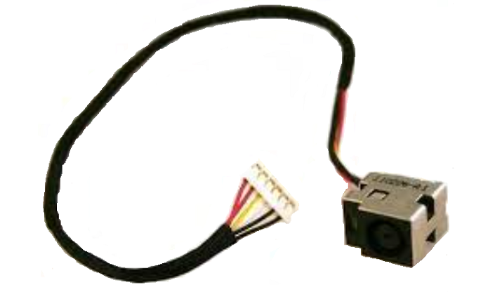 Разьем питания для ноутбука HP DV5 533512-001-531864-001 533465-001 с кабелем/шлейф/гнездо для зарядки (1838576651) - фото 2