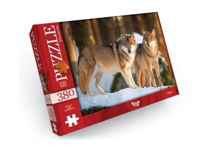 Пазли Danko Toys с.5 №9 Wolves С500-05-09 380 ел.
