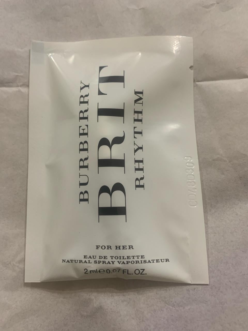 Туалетна вода жіноча Burberry Brit Rhythm For Her 2 мл
