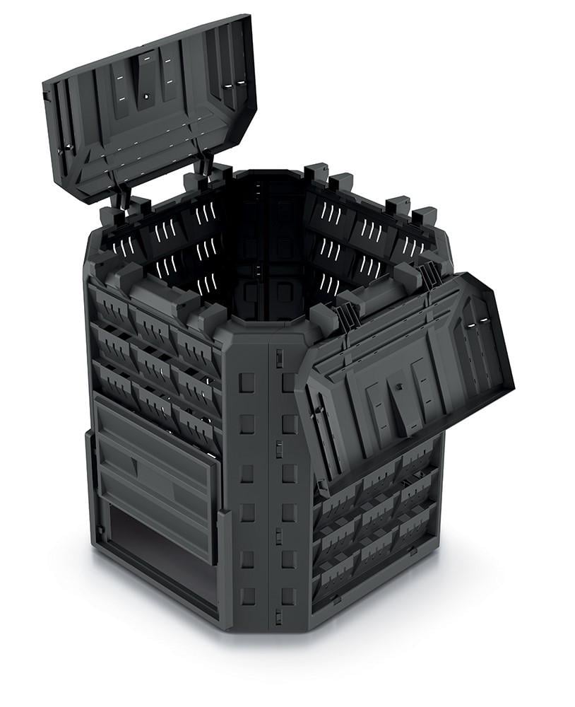 Компостер садовий Prosperplast COMPOBOX пластиковий 350 л (IKLC350C) - фото 4