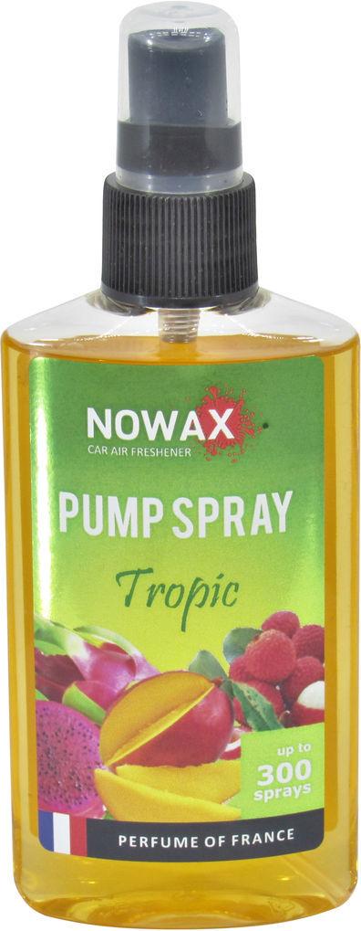 Ароматизатор для авто Nowax Pump Spray Tropic на зеркало спрей 75 мл (0304274)