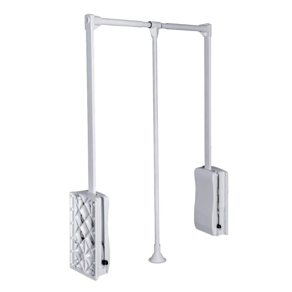 Пантограф для одежды телескопический GTV 600-830 мм 8-10 кг с масляным амортизатором в модуль 645-910 мм