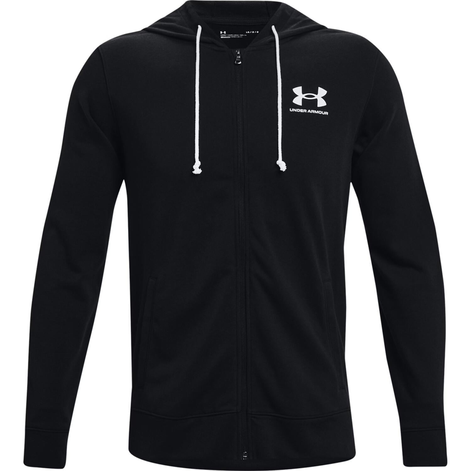 Толстовка Under Armour RIVAL TERRY L Чорний (1370409-001)